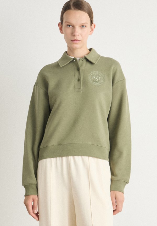 Sweatshirt - khaki
