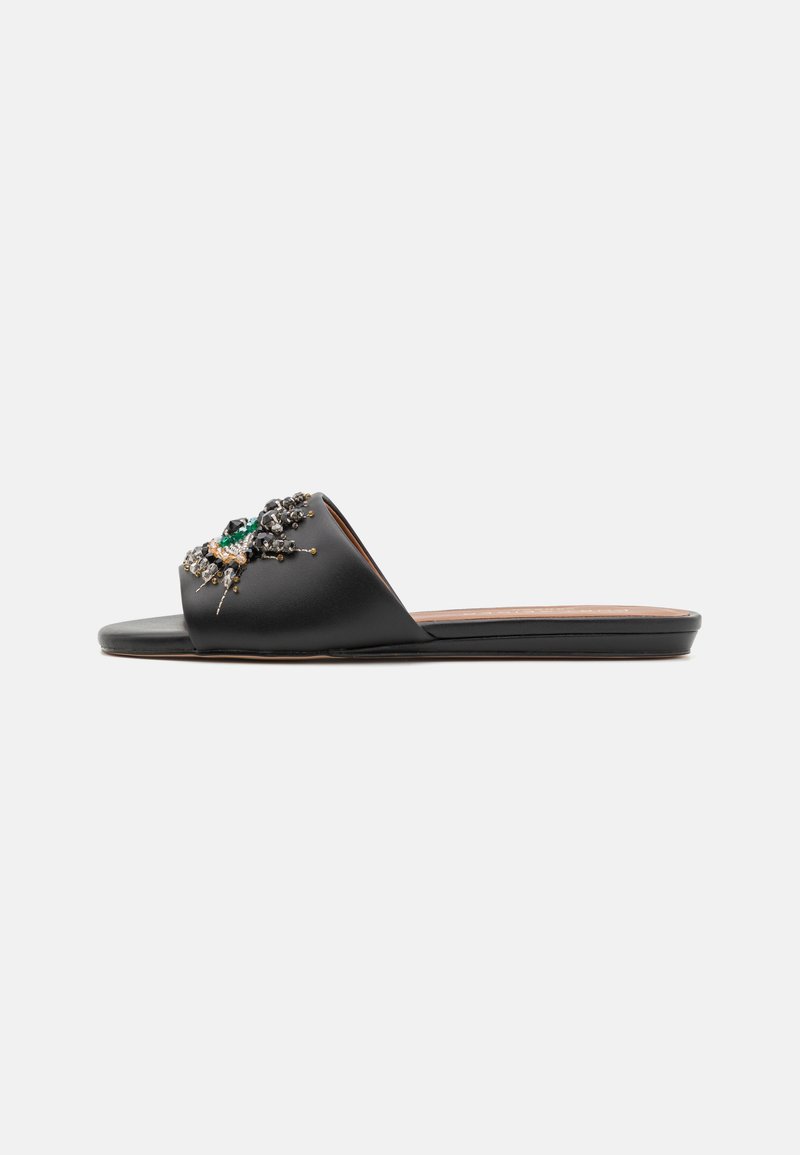 Kurt Geiger London - EYE FLAT - Muiltjes - black, Vergroten