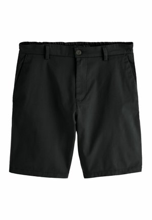Next, ELASTICATED WAIST FIT - STRETCH CHINO SHORTS . - Shorts - black