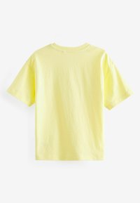 Next SHORT SLEEVE REGULAR FIT - Jednoduché tričko - lemon yellow