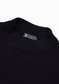 Ombre Strickpullover - black