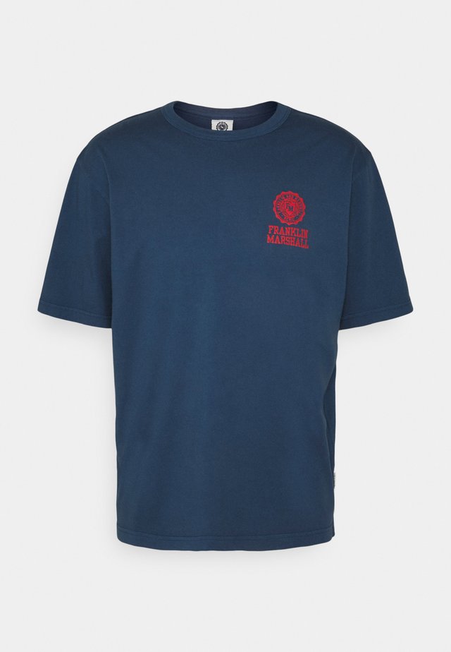 T-shirt print - navy