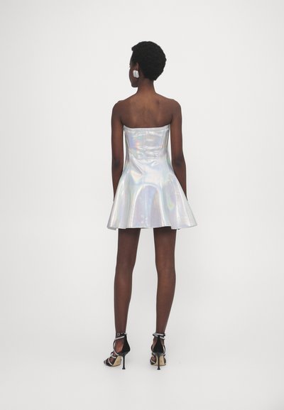 Norma Kamali STRAPLESS GRACE MINI DRESS - Vestito elegante - hologram