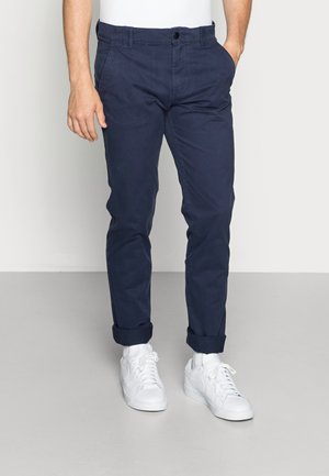 SCANTON PANT - Chinosy - blue