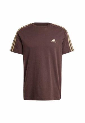 T-shirt con stampa - brown