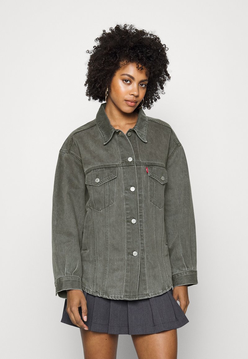 Levi's Original Trucker Denim jasje Vrouwen, Black Lilly, XXS