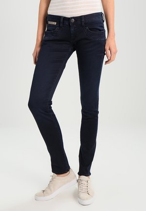 Herrlicher Slim fit -farkut - dark-blue denim