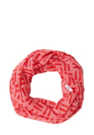 LOOP MIT AUSBRENNER-MUSTER - Écharpe tube - orange