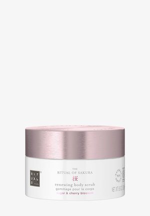 BODY SCRUB - THE RITUAL OF SAKURA - FLORAL - SUGAR & CHERRY BLOSSOM - Körperpeeling - -