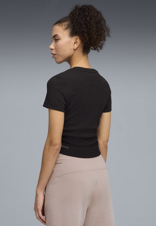 PUMA TEE - Sports T-shirt black — foto 3