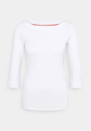 NOOS CORE COO T - Top s dlouhým rukávem - white