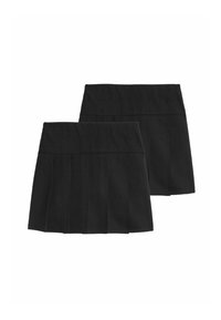 Marks & Spencer 2PACK SCHOOL - Faltenrock - black