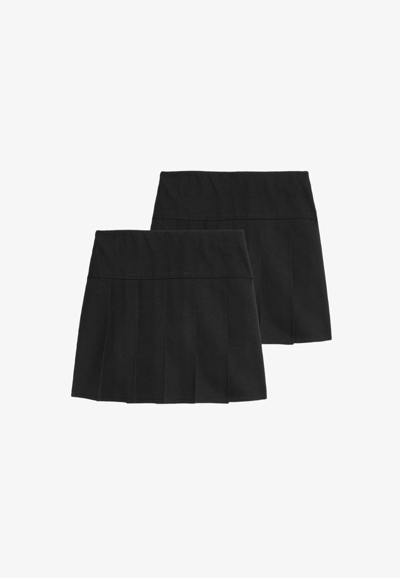 Marks & Spencer 2PACK SCHOOL - Faltenrock - black