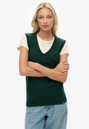ATHLETIC ESSENTIALS  - Top - enamel green