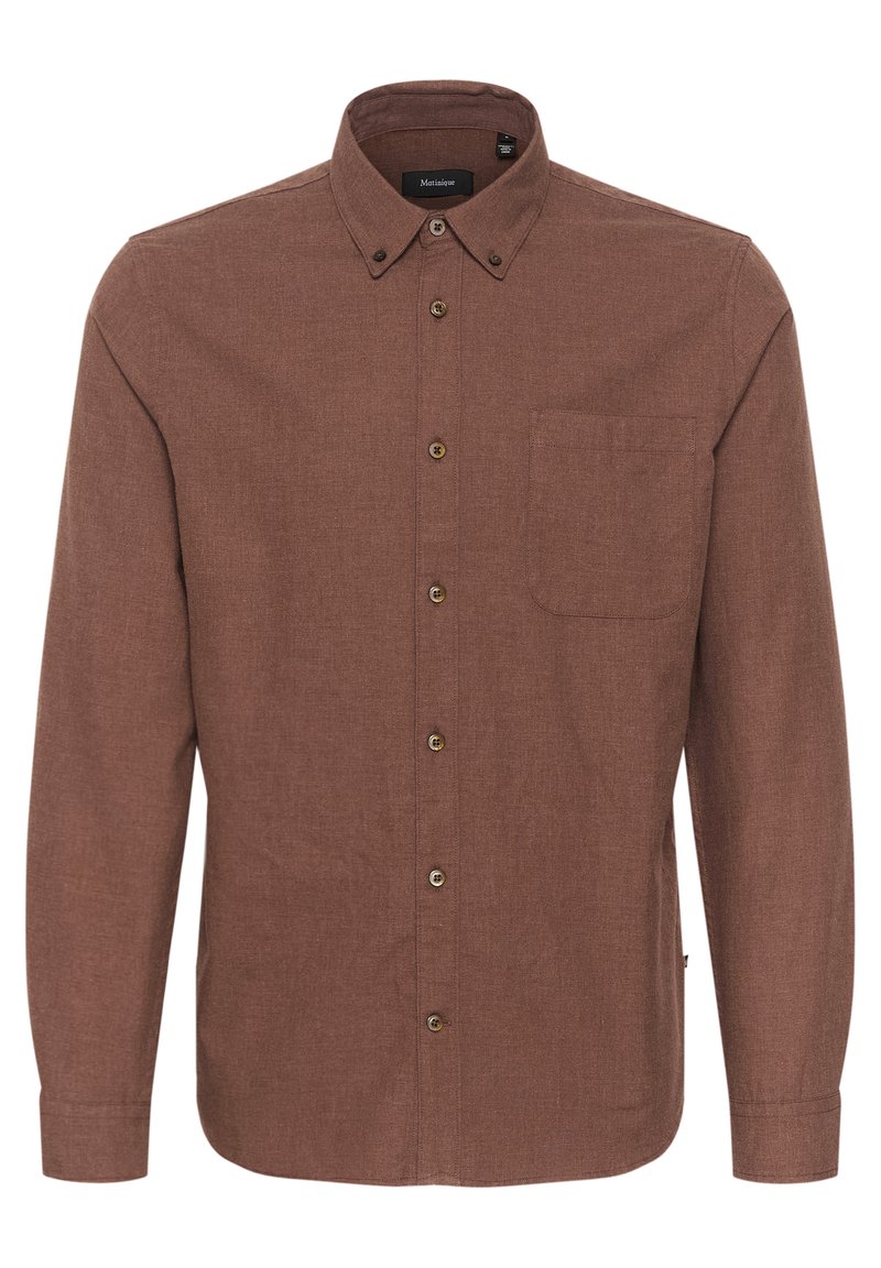 Matinique Overhemd donkerbruin Matinique Overhemd donkerbruin