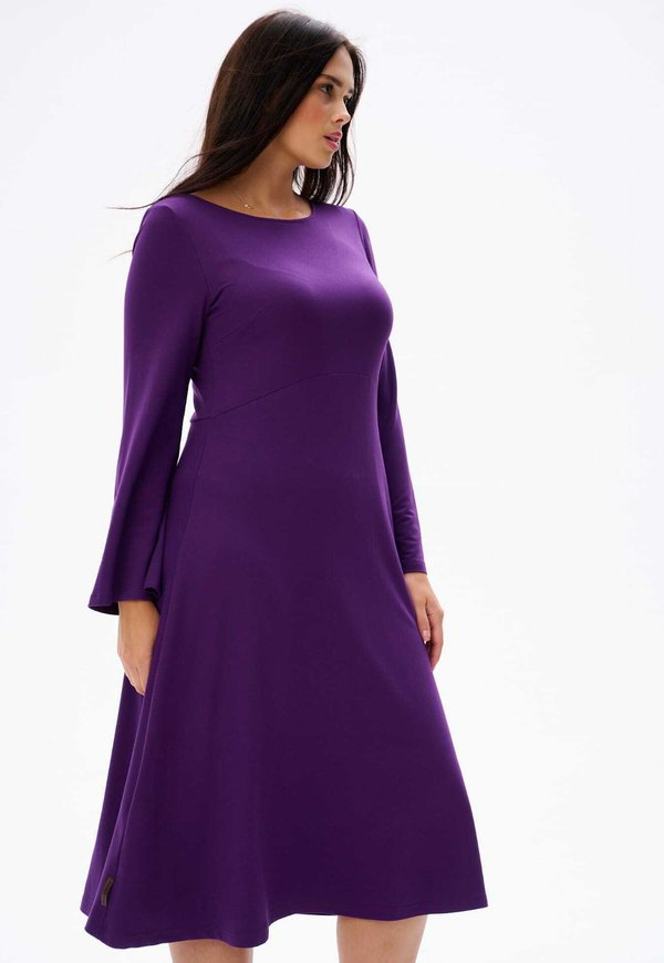 Jerseykleid - purple