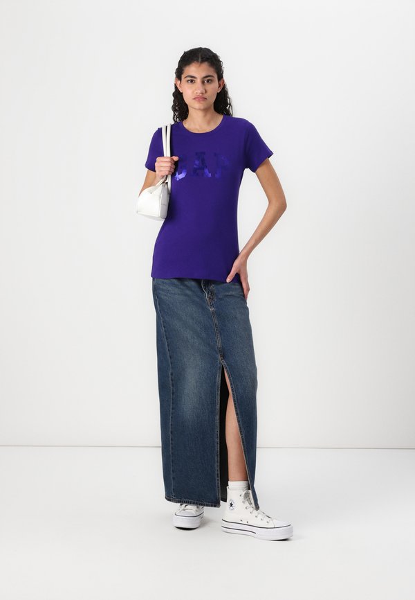 LOGO CLASSIC TEE - Print T-shirt - purple candy4