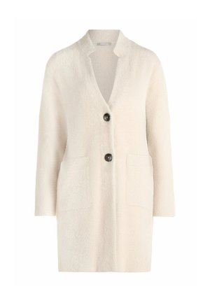 Amber & June, AMBER & JUNE MIT AUFGESETZTEN TASCHEN WINTER-STRICKJACKE - Cardigan - grau