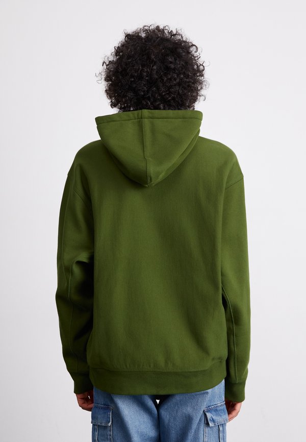 HOODED AMERICAN SCRIPT  - Hoodie - tarragon3