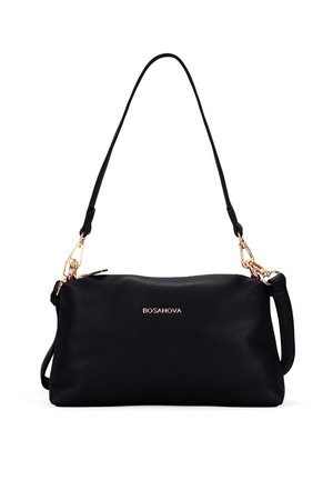 DE PEQUEÑO CON CREMALLERA - Umhängetasche - black