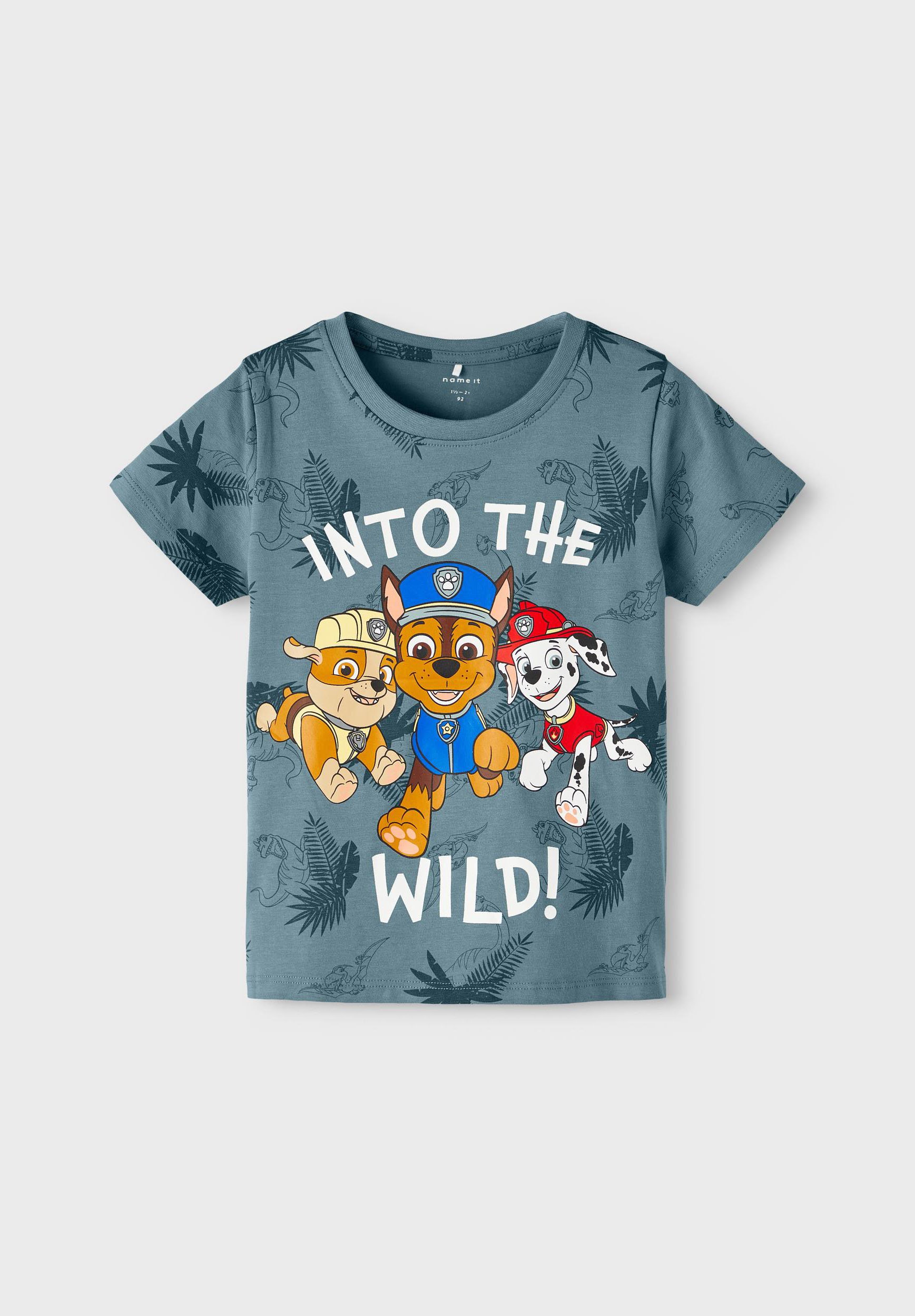 Chemise De Nuit Fille NAME IT Nmfassa Pawpatrol - Motif Pat'Patrouille, 95% Coton, Manches Courtes, Nuit Confortable - 3