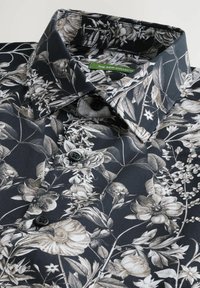 Next REGULAR FIT KEW COLLECTION FLORAL LONG SLEEVE SINGLE CUFF  - Skjorter - black mono