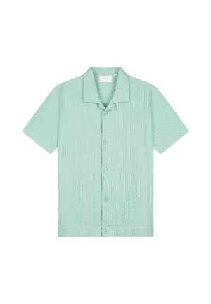 Pure Path, BOXY FIT SHORT SLEEVE SHIRTS - Overhemd - mint