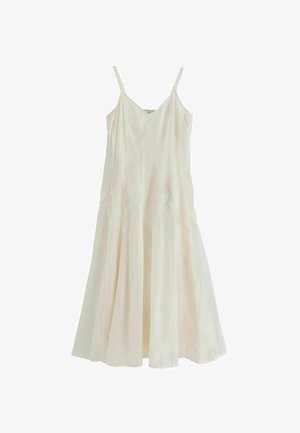 Next, REGULAR FIT - MIDI CAMI DRESS - Hverdagskjole - cream