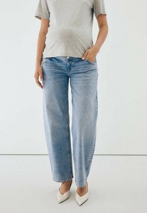 Mango, ADULT - Relaxed fit jeans - royal blue