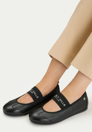Beverly Hills Polo Club, BEVERLY HILLS POLO CLUB BALLERINAS WOMEN'S BLACK 5906751943410 - Riemchenballerina - black