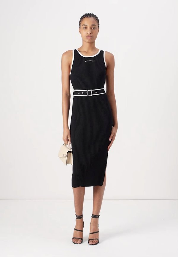 SLEEVELESS LOGO DRESS - Jumper dress3