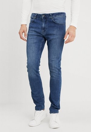 Slim fit jeans - dark-blue denim