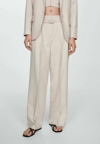 Mango - Trousers - beige Thumbnail Image 1