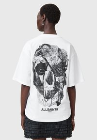 AllSaints HEAPS AMELIE - T-shirt con stampa - optic white