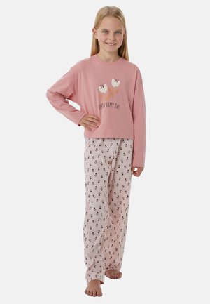 Schiesser, NIGHTWEAR SET - Nattøj sæt - altrosa