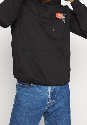 Jersey con capucha - black