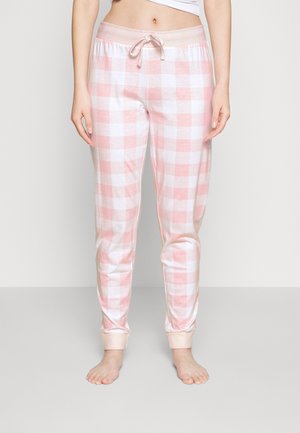 KARO & SPOTS - Nachtwäsche Hose - light pink