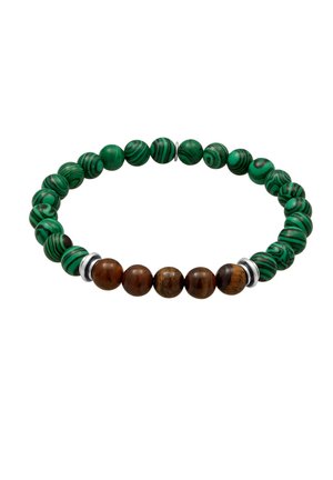 STEIN MALACHIT TIGERAUGE  - Armband - grün