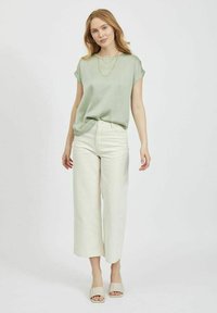 VILA VIELLETTE S/S  NOOS - T-shirt basic - desert sage