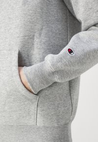 Champion ICONS CONTRAST LARGE LOGO - Felpa - grey melange