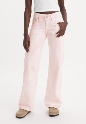 Wijde jeans - pink