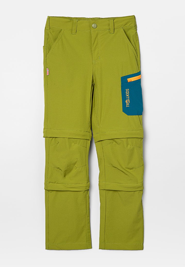 Trollkids Outdoorbroeken olijfgroen