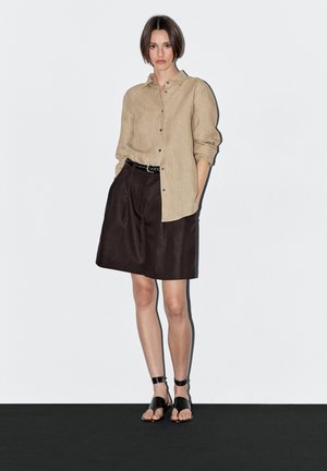 CHAMBRAY - Hemdbluse - brown