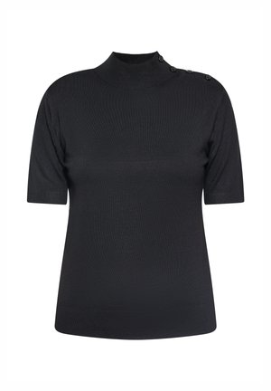 CO-BRANDED WITH RISA - Basic póló - schwarz