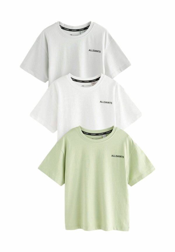 REGULAR FIT - LOGO CREW 3 PACK - T-Shirt basic