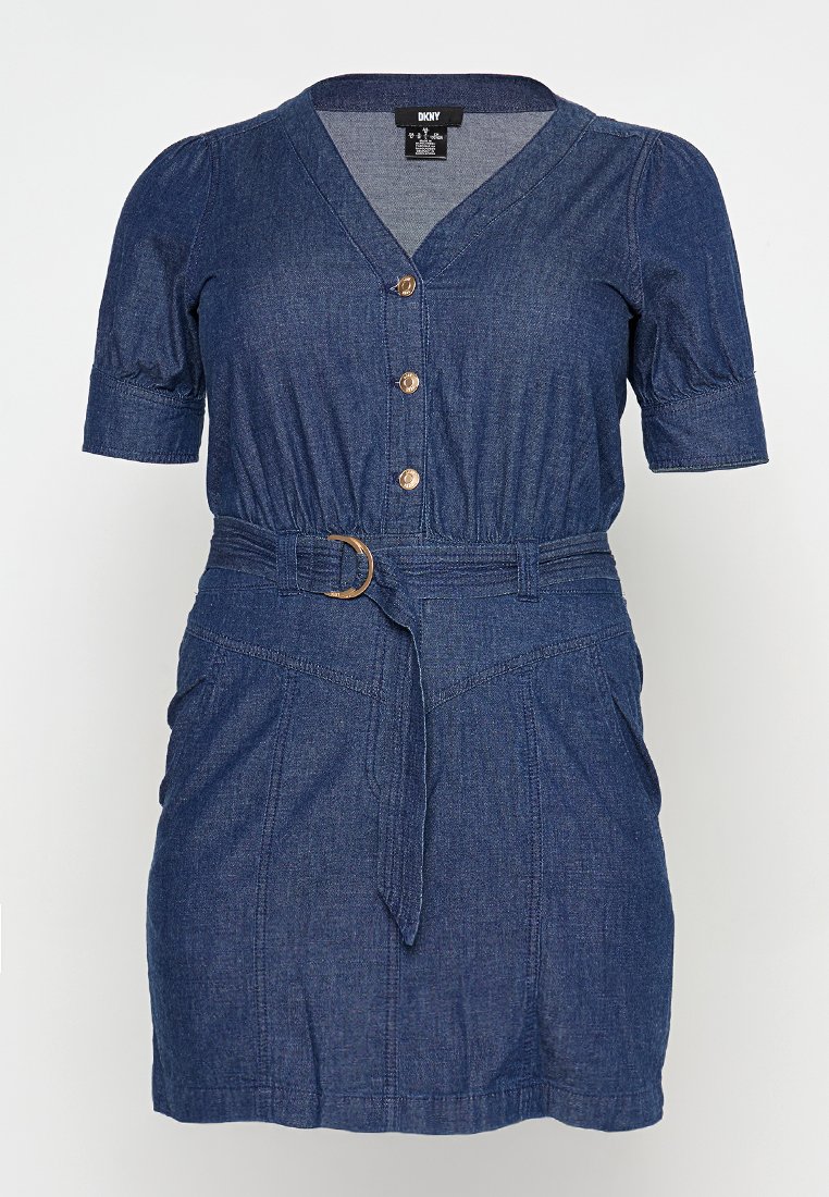 DKNY Jeansjurken donkerblauw denim