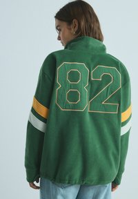 Next HALF ZIP - Flisinis džemperis - green