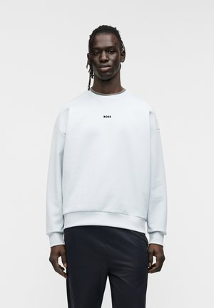 STENSON - Sweater - open blue