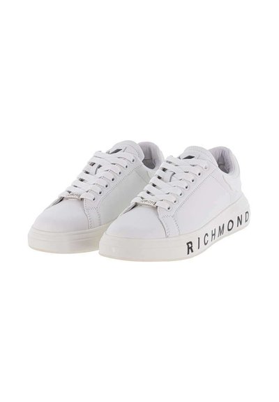 John Richmond CON LOGO - Baskets basses - white