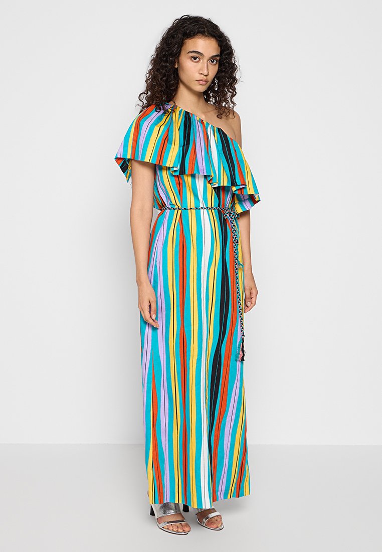 Diane von Furstenberg Maxi-jurk meerkleurig